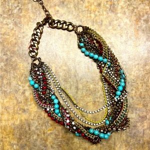 Stella & Dot Bomboleo Statement Necklace